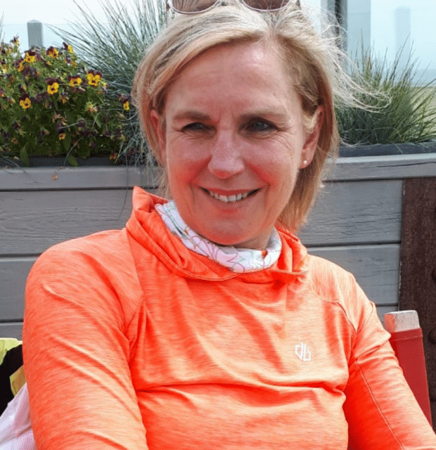 Übungsleiterin Almut Godt