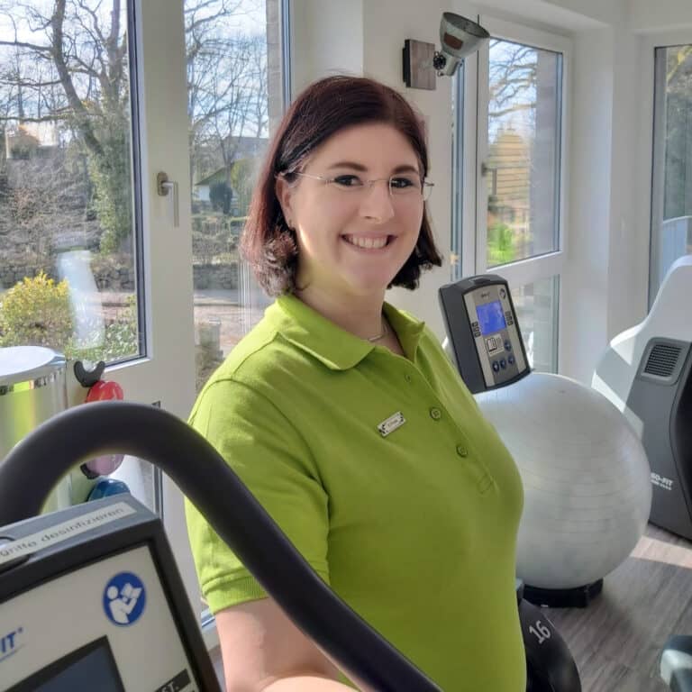 Physiotherapeutin Eileen Fricke