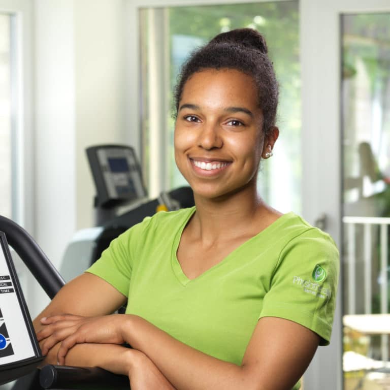 Physiotherapeutin Justine Daniel