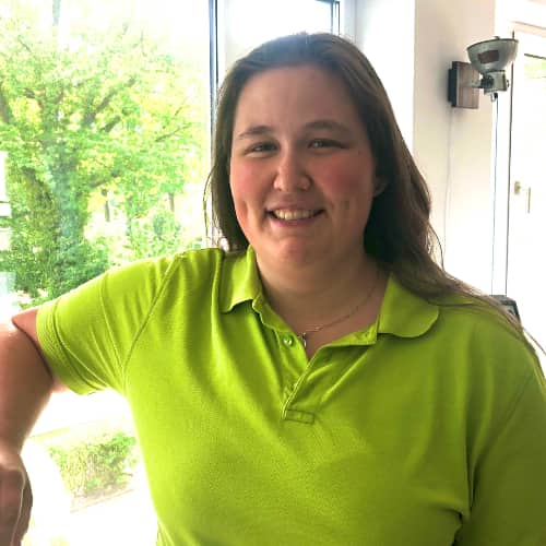 Physiotherapeutin Lea Leuther