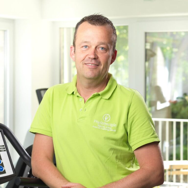 Physiotherapeut und Geschäftsführer Marcel Jonas